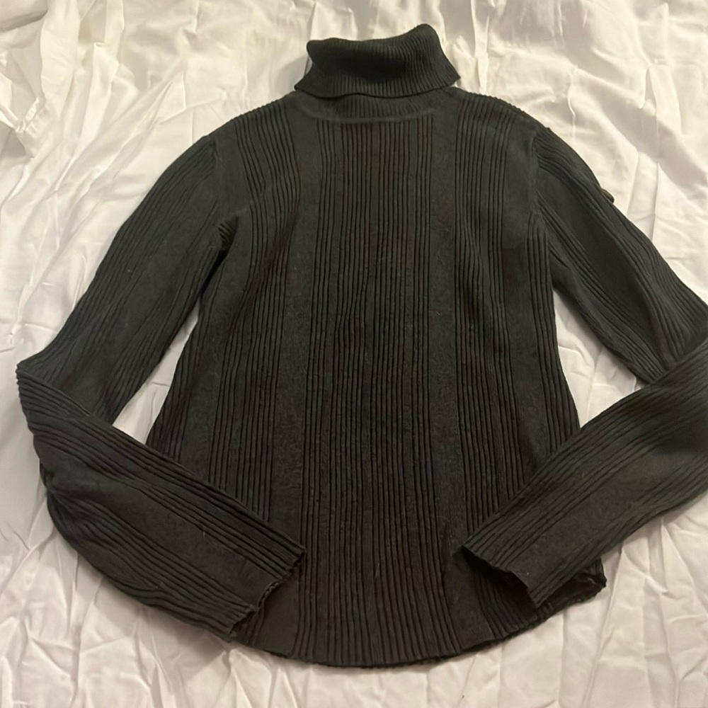 Tommy Hilfiger gray turtleneck sweater medium
